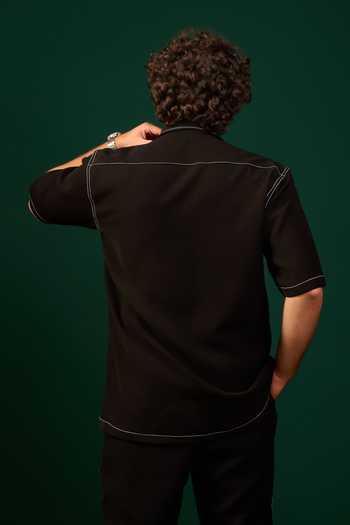 Menero Embroidered Shirt & Pant Set 