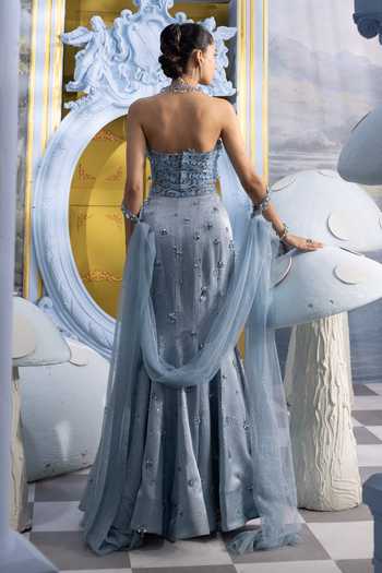Payal & Zinal Caroline Embellished Mermaid Skirt Set 