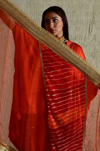 Shorshe Clothing Leheriya Pattern Dupatta 
