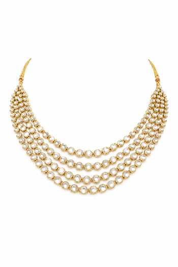 Vivinia By Vidhi Mehra Layered Kundan Mala 
