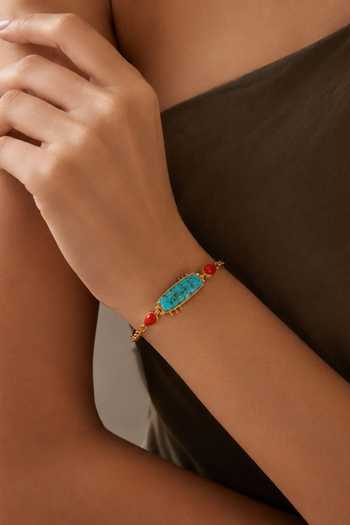 Arvino Red Beach Cascade Bracelet 