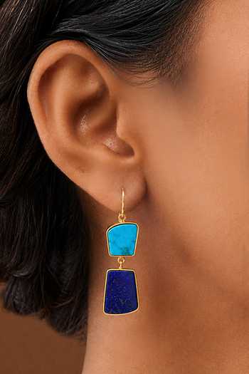 Buy Arvino Blue Horizon Drop Earrings Online at Aza Fashions Buy_Arvino_Blue Horizon Drop Earrings _Online_at_Aza_Fashions