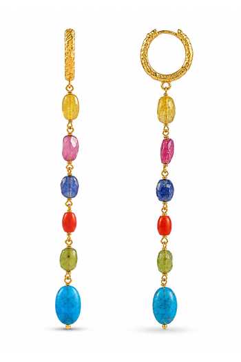 Arvino Mosaic Village Drop Earrings 