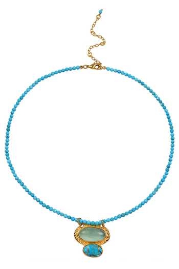 Arvino Turquoise Coast Pendant Necklace 