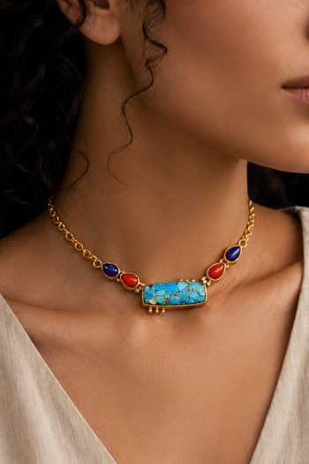 Arvino Aegean Bar Necklace 