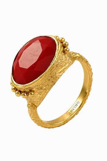Arvino Coral Radiance Ring 