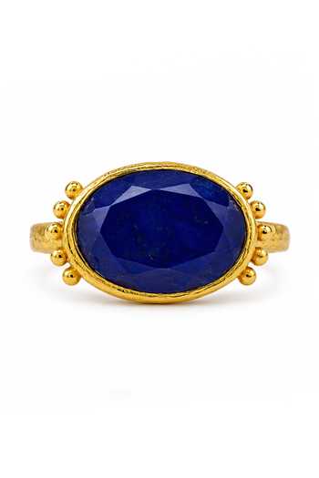 Arvino Blue Lapis Radiance Ring Online at Aza Fashions Arvino_Blue Lapis Radiance Ring _Online_at_Aza_Fashions