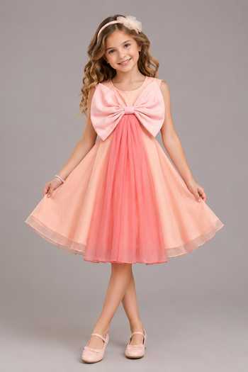 The Little Tales Bow Embellished Dress 