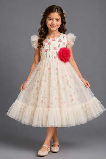 The Little Tales Lotus Print Dress 