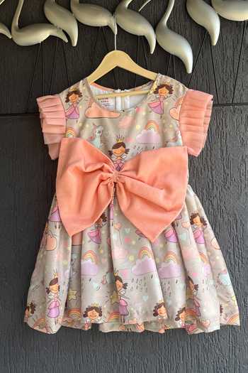 The Little Tales Grey Silk, Cotton, Organza Ballerina Printed Dress Online at Aza Fashions The Little Tales_Grey Silk, Cotton, Organza Ballerina Printed Dress _Online_at_Aza_Fashions
