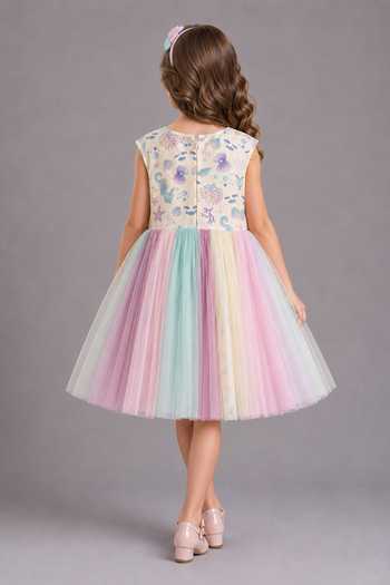 The Little Tales Underwater Print Dress 