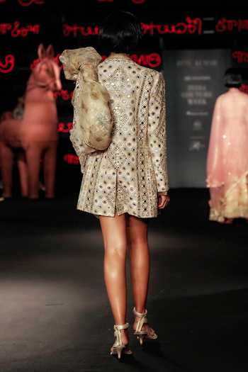 RI.Ritu Kumar Mirror Embroidered Jacket