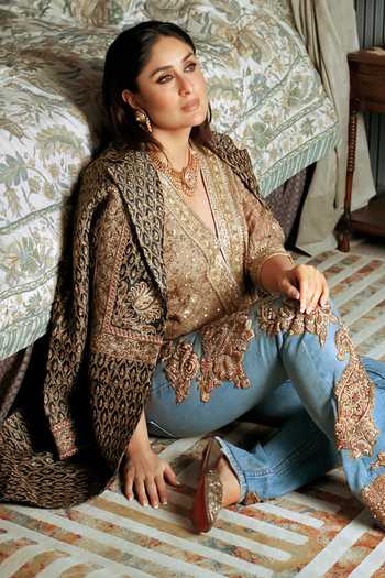 RI.Ritu Kumar Rajwadi Embroidered Blouse