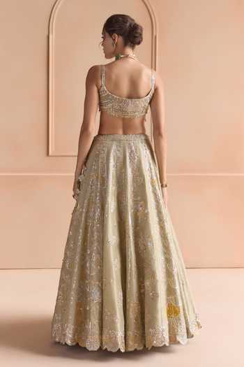 Osaa By Adarsh Embroidered Lehenga Set
