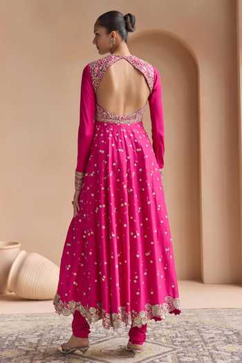 Osaa By Adarsh Embroidered Anarkali Set