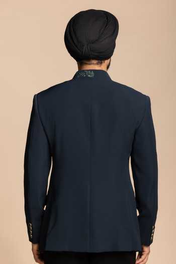 Gargee Designers Placket Embroidered Bandhgala & Pant Set 