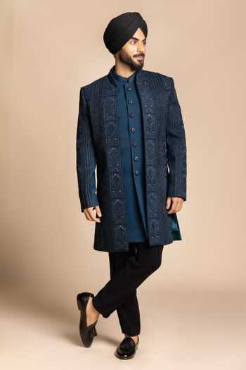 Gargee Designers Embroidered Sherwani Set 
