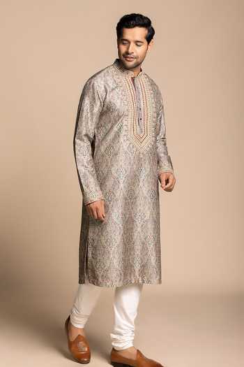 Gargee Designers Mirror Work Kurta & Churidar Set