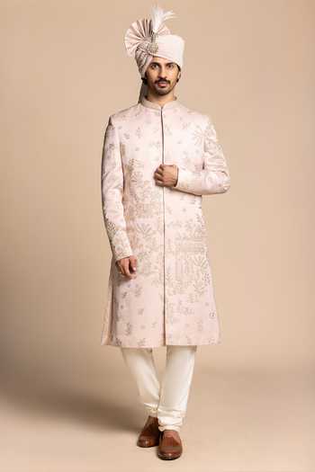Gargee Designers Embroidered Sherwani Set 