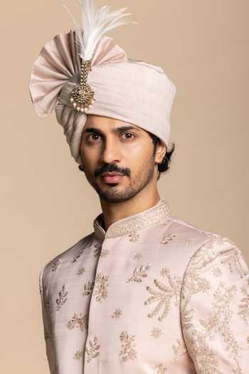 Buy Gargee Designers Pink Silk, Polyester Embroidered Sherwani Set Online at Aza Fashions Buy_Gargee Designers_Pink Silk, Polyester Embroidered Sherwani Set _Online_at_Aza_Fashions