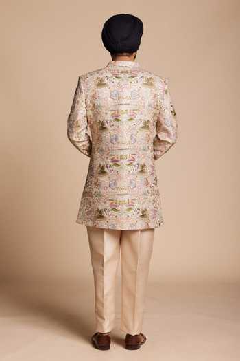 Gargee Designers Embroidered Bandhgala Set
