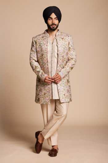 Gargee Designers Embroidered Bandhgala Set