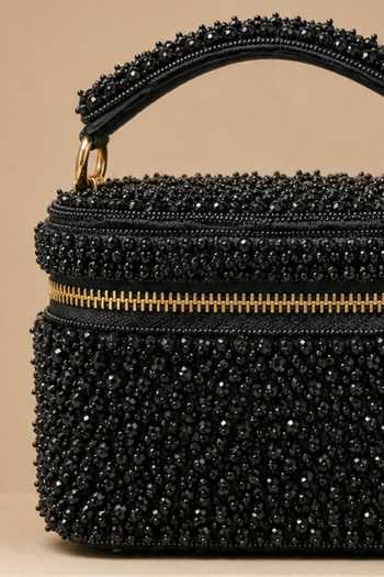 Shop House Of Kosha Black Ziya Embroidered Vanity Bag Online at Aza Fashions Shop_House Of Kosha_Black Ziya Embroidered Vanity Bag _Online_at_Aza_Fashions