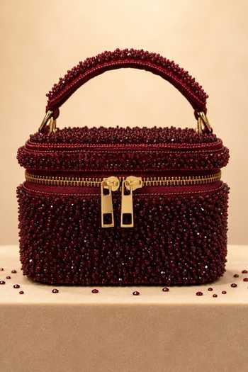 Shop House Of Kosha Gold Ziya Embroidered Vanity Bag Online at Aza Fashions Shop_House Of Kosha_Gold Ziya Embroidered Vanity Bag _Online_at_Aza_Fashions