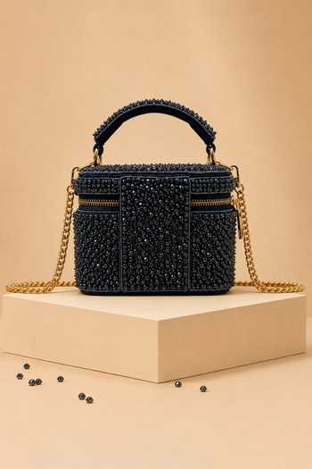 House Of Kosha Ziya Embroidered Vanity Bag 
