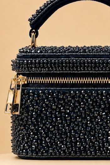 Buy House Of Kosha Navy Ziya Embroidered Vanity Bag Online at Aza Fashions Buy_House Of Kosha_Navy Ziya Embroidered Vanity Bag _Online_at_Aza_Fashions