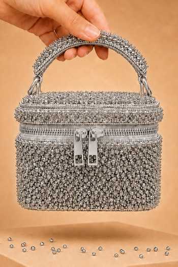 House Of Kosha Ziya Embroidered Vanity Bag 