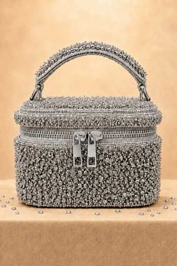 House Of Kosha Ziya Embroidered Vanity Bag 