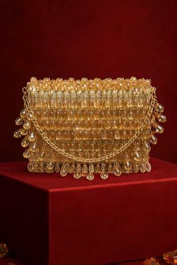House Of Kosha Myra Crystal Embellished Mini Bag 
