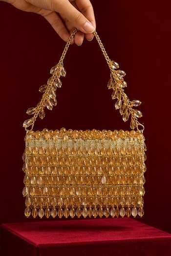 House Of Kosha Myra Crystal Embellished Mini Bag 