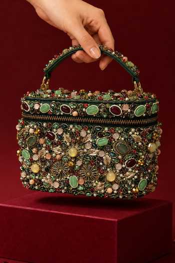 House Of Kosha Noorani Embellished Vanity Bag 