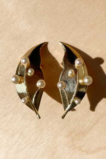 KEFI-CO Silver Plated Ersa Ear Cuffs Online at Aza Fashions KEFI-CO_Silver Plated Ersa Ear Cuffs _Online_at_Aza_Fashions