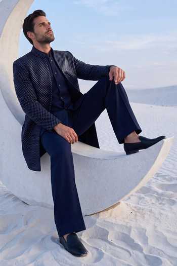 Amit Arora Embroidered Jacket & Waistcoat Set 
