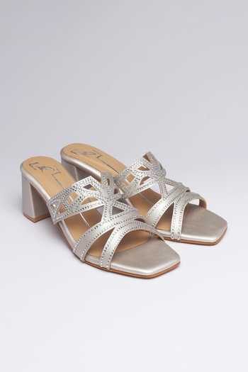 Nidhi Bhandari Swarovski Embellished Heels 
