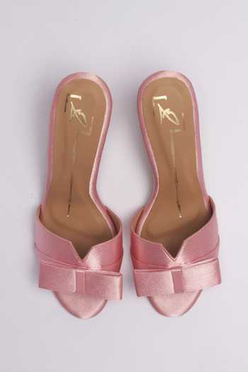 Nidhi Bhandari Bow Embellished Heels 