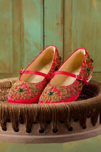 Tiesta Zari Pop Hot Pink Ballerinas