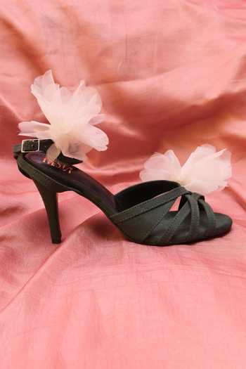 Tiesta Claire Strappy Floral Stilletos