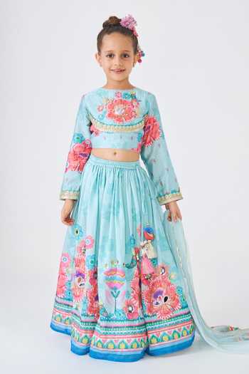 Joey & Pooh Freya Embroidered Lehenga Set 