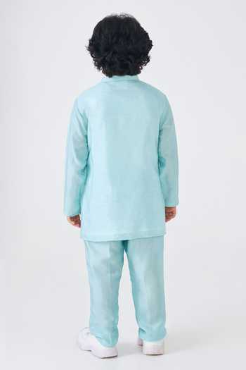 Joey & Pooh Freya Embroidered Kurta & Pant Set 