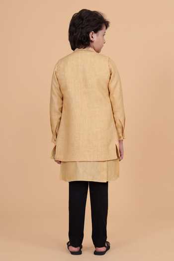 Raghavendra Rathore Blue The Lapel Long Waistcoat 