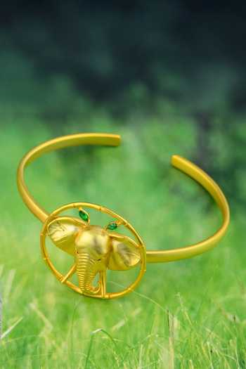 Totapari Corbett Dhikala Tusker Cuff Bracelet 
