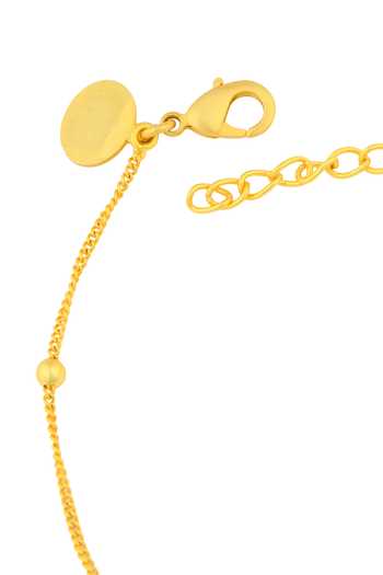Shop Totapari Gold Plated Green Bee Eater Bird Bracelet Online at Aza Fashions Shop_Totapari_Gold Plated Green Bee Eater Bird Bracelet _Online_at_Aza_Fashions
