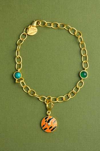 Totapari Tiger Stripes Charm Corbett Bracelet 