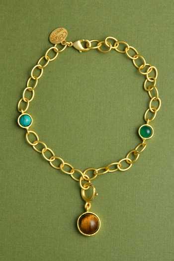 Totapari Tiger Stone Charm Corbett Bracelet 