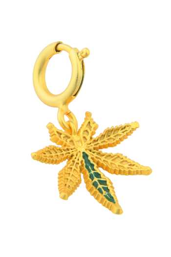 Buy Totapari Green Cannabis Charm Corbett Bracelet Online at Aza Fashions Buy_Totapari_Green Cannabis Charm Corbett Bracelet _Online_at_Aza_Fashions