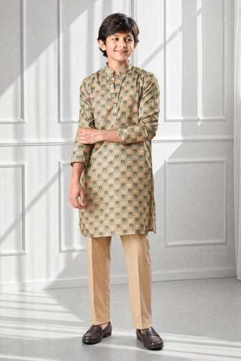 Eleven Brothers Printed Kurta & Pant Set 
